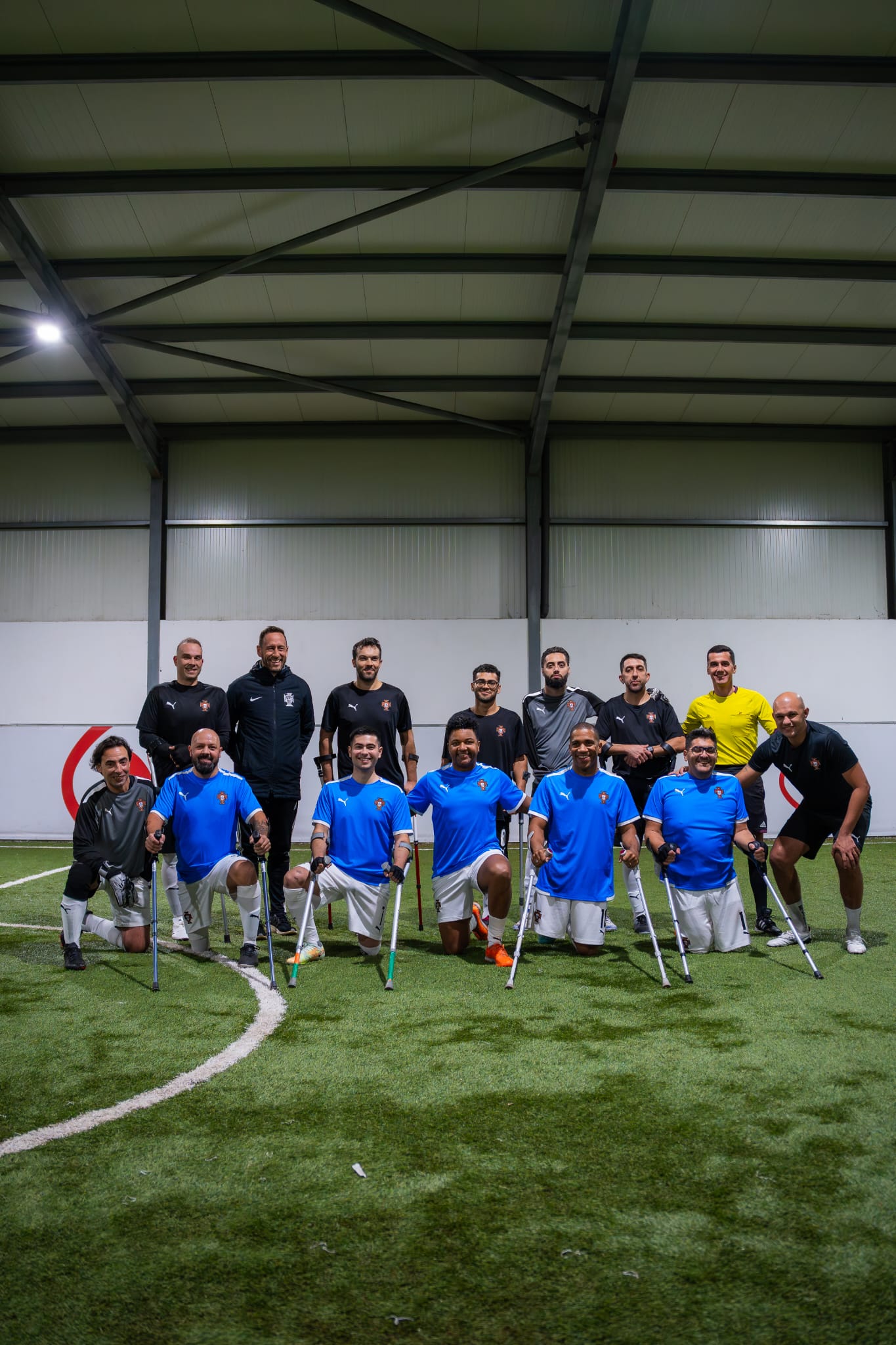 O primeiro jogo em Portugal (Academia F. C. Famalicão)
