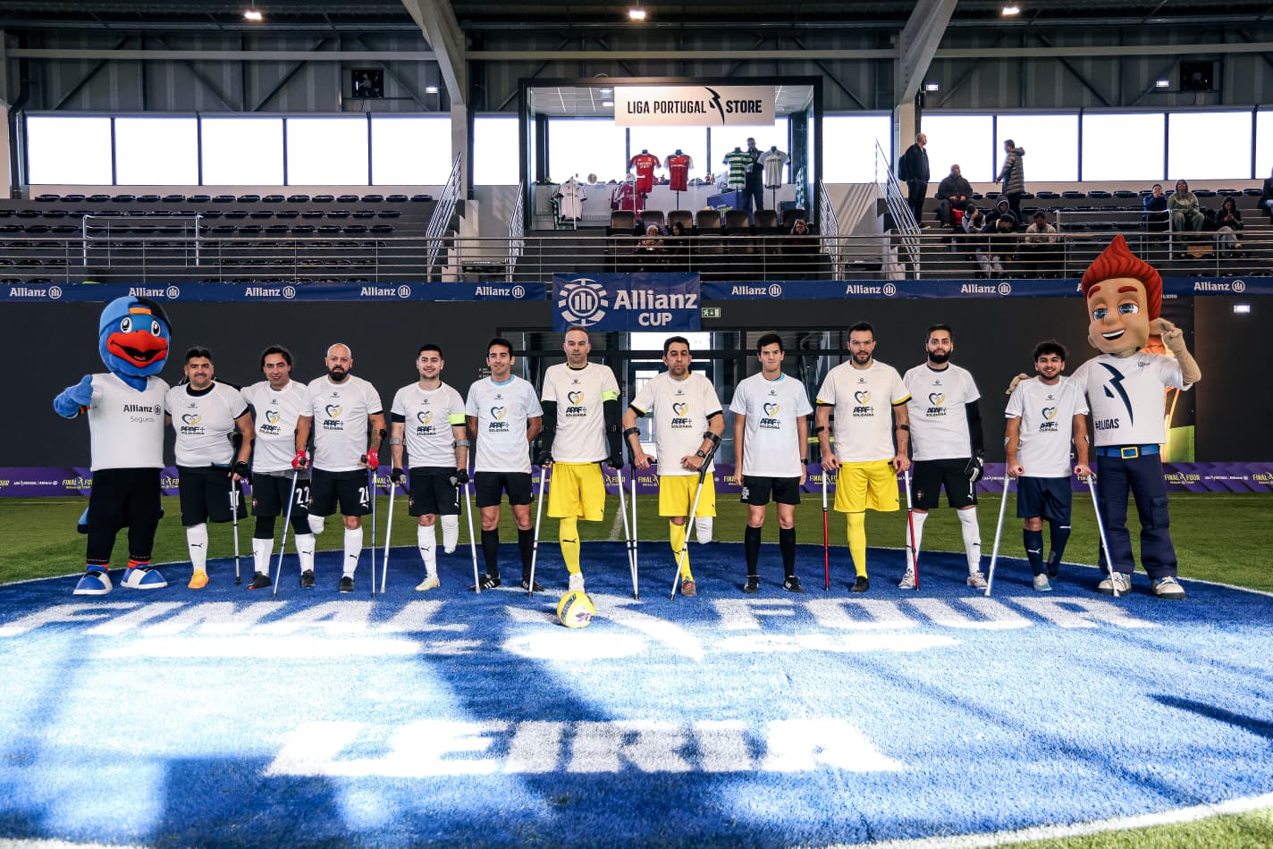 Jogo demonstração de Futebol de Amputados