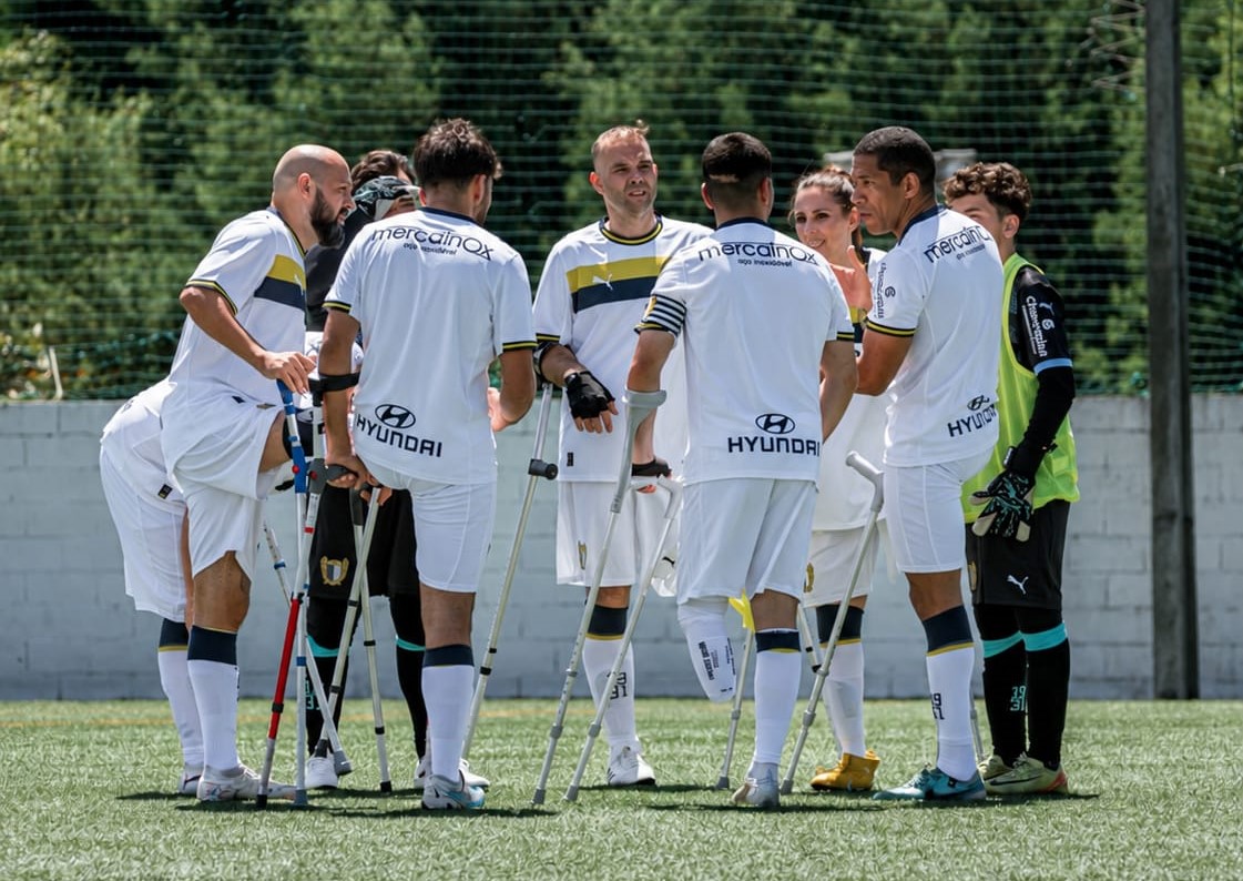Aí estão as duas primeiras equipas de Futebol de Amputados!