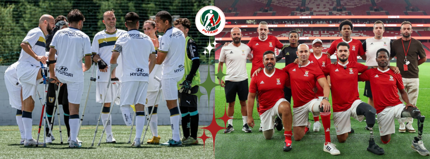 Aí estão as duas primeiras equipas de Futebol de Amputados!