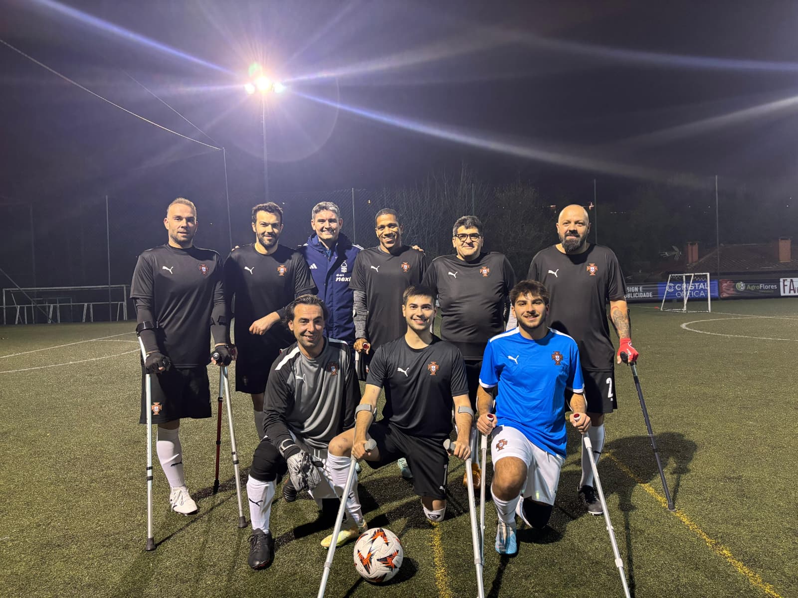 Owen Coyle deu treino à equipa de Futebol de Amputados, em Barcelos